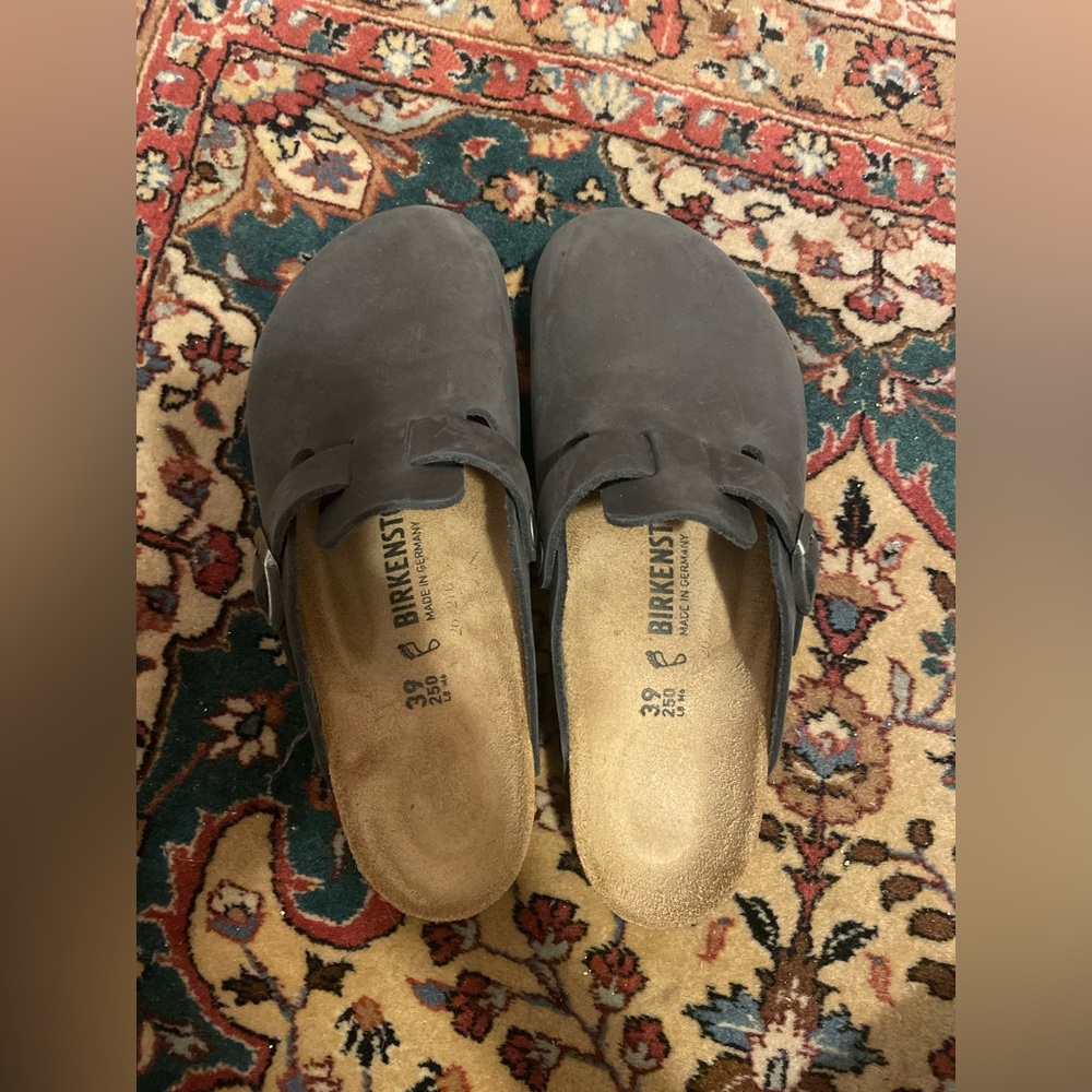 Birkenstock Boston Clogs Black